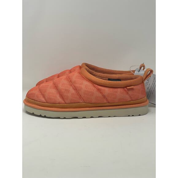 UGG Tasman LTA Puff Signature Orange Slippers 1149510 Insulated Size 11 - Picture 1 of 12